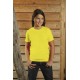 T-Shirt młodzieżowy 150G yellow