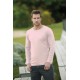 T-Shirt męski długi rękaw 180G light pink
