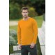T-Shirt męski długi rękaw 180G orange 