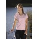 T-Shirt damski V-Neck 180G light pink
