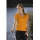 Women's V-Neck T-Shirt 180 G orange