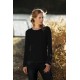 Women's Long Sleeve T-Shirt 205 black