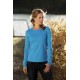  Women's Long Sleeve T-Shirt 205 turquoise