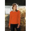 WCLS205 T-Shirt damski długi rękaw dark orange 205G